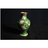 Image 1 : An Early 20th Century Small Cloisonne Enamel "Floral" Vase.