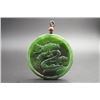 Image 1 : "Landscape" Jade Pendant. Condition as is, shown in photos