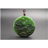 Image 2 : "Landscape" Jade Pendant. Condition as is, shown in photos