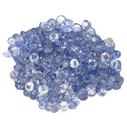 13.94 ctw Round Mixed Tanzanite Parcel