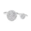 Image 2 : 0.22 ctw Diamond Ring - 14KT White Gold