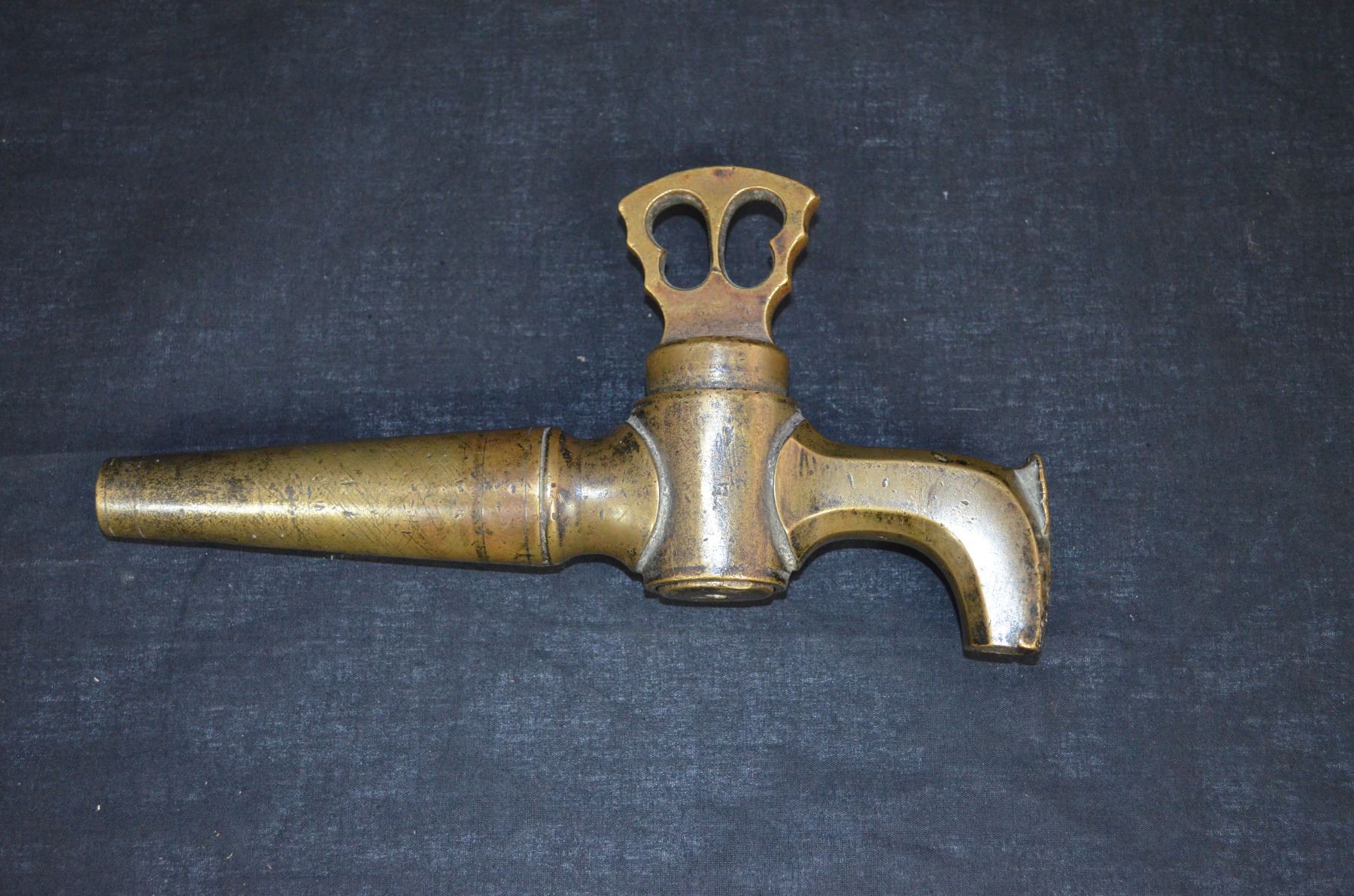 RARE Dutch Brass Wine Barrel Tap