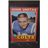 Image 1 : 1971 Topps #1 Johnny Unitas