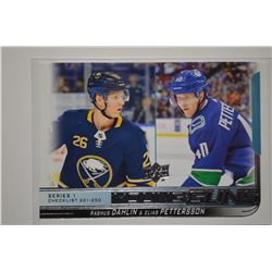 2018-19 Upper Deck #250 Rasmus Dahlin/Elias Pettersson YG CL