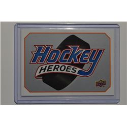 2008-09 Upper Deck Sidney Crosby Heroes #HHSC Header Card