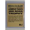 Image 2 : 1991 Stadium Club Members Only #47 Mario Lemieux/Mario Repeats As MVP