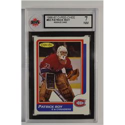 1986-87 O-Pee-Chee #53 Patrick Roy RC