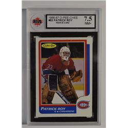 1986-87 O-Pee-Chee #53 Patrick Roy RC