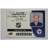 Image 1 : 2018-19 Upper Deck MVP NHL Player Credentials Level 1 Access #NHLPL Patrik Laine