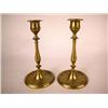 Image 1 : A PAIR OF BRASS CANDLESTICKS, GERMAN