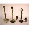 Image 1 : A GROUP OF THREE RASS FIGURAL SINGLE CANDLESTICKS, FRENCH