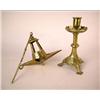 Image 1 : A GROUP OF TWO BRASS ITEMS, CONTINENTAL