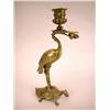 Image 1 : A BRASS SINGLE CANDLESTICK, VIETNAMESE