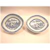 Image 1 : TWO CHINESE EXPORT PORCELAIN OVAL SHALLOW DISHES