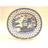 Image 1 : A CHINESE EXPORT PORCELAIN RETICULATED UNDERPLATE