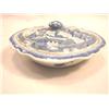 Image 1 : A CHINESE EXPORT PORCELAIN TRAPEZOIDAL VEGETABLE DISH
