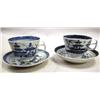 Image 1 : A GROUP OF CHINESE EXPORT PORCELAIN TEA CUPS AND SAUCERS