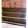 Image 1 : A WILLIAM AND MARY STYLE PINE PANELLED WALL CUPBOARD