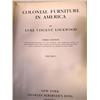 Image 1 : A BOOK TITLED "COLONIAL FURNITURE IN AMERICAN IN TWO VOLUMES"