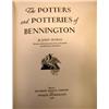 Image 1 : A GROUP OF FOUR EDITIONS OF "BENNINGTON POTTERY, STONEWARE, AND PORCELAIN"