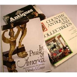 A SET OF FOUR EDITIONS OF "AMERICAN AND HOME ANTIQUES"