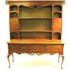 Image 1 : A GEORGE III STYLE CARVED WALNUT WELSH DRESSER