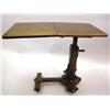 Image 1 : A VICTORIAN FIGURED WALNUT ADJUSTABLE READING TABLE