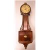 Image 1 : A RARE FEDERAL MAHOGANY BANJO CLOCK WITH ALARM MECHANISM