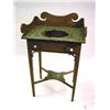 Image 1 : A GRAINED AND FAUX MARBLE WASHSTAND