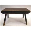 Image 1 : A LATE FEDERAL ROSEWOOD GRAINED PINE FOOTSTOOL