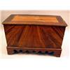 Image 1 : A GRAIN-PAINTED PINE DIMINITIVE BLANKET CHEST
