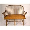 Image 1 : A DUCKLOE BOW BACK WINDSOR STYLE SETTEE