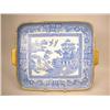 Image 1 : A TIFFANY AND COMPANY CHINESE EXPORT PORCELAIN STYLE PARCEL-GIFT TRAY, 17"W