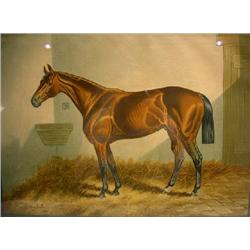 A SET OF EIGHT FRAMED EQUESTRIAN IMAGES