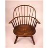 Image 1 : A SACK BACK WINDSOR ARMCHAIR