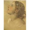 Image 1 : PENCIL STUDY OF A WOMAN'S HEAD