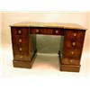 Image 1 : A VICTORIAN MAHOGANY DIMINUTIVE PEDESTAL DESK