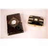 Image 1 : TWO TORTOISESHELL STYLE HINGED BOXES