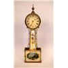Image 1 : A FEDERAL PARCEL-GILT BANJO CLOCK
