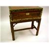 Image 1 : A REGENCY BRASS-INLAID CROTCH MAHOGANY LAP DESK