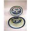 Image 1 : A CHINESE EXPORT PORCELAIN RETICULATED OVAL BASKET AND UNDERPLATE