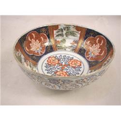 A JAPANESE IMARI CENTER BOWL