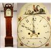 Image 1 : A RARE FEDERAL APPLEWOOD TALL CASE CLOCK