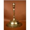 Image 1 : AN EARLY CAST BRASS ECCLESIASTICAL CANDLESTICK