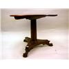 Image 1 : AN EMPIRE MAHOGANY CLAW FOOT BREAKFAST TABLE