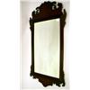 Image 1 : A MAHOGANY CHIPPENDALE STYLE WALL MIRROR