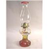Image 1 : A COLORLESS GLASS HOBNAIL OIL LAMP