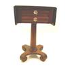 Image 1 : A MAHOGANY DROP LEAF WORK TABLE