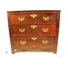 Image 1 : A MAHOGANY THREE DRAWER CHEST