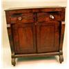 Image 1 : AN EMPIRE MAHOGANY SIDEBOARD